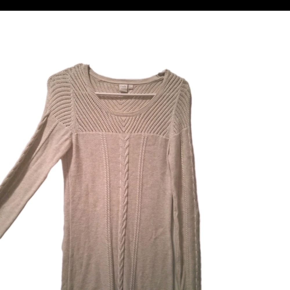 Twik Beige Knit Sweater - Picture 2 of 6